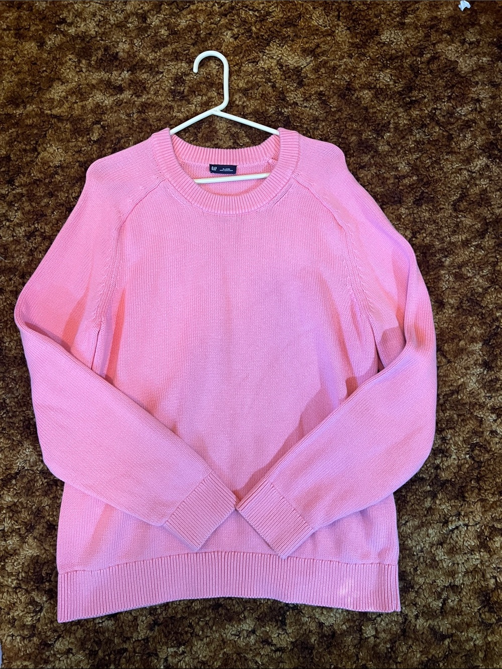 GAP Pink Crewneck Sweater